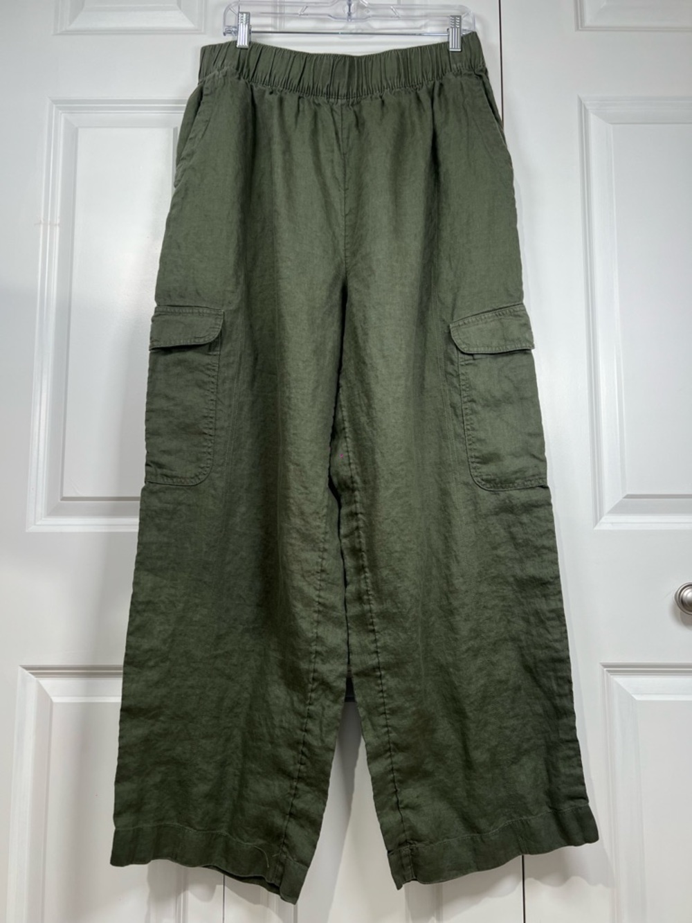 C&C California Olive Wide-Leg Cargo Pants - Picture 2 of 5